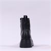 Wonders Bristol Platform Lace Ankle Boot - Black Leather